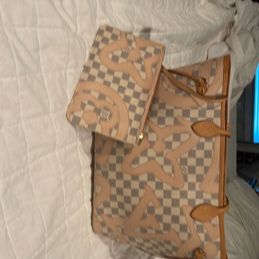 100% Louis Vuitton Damier Azur Tahitienne